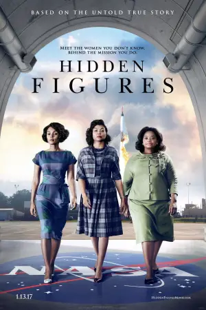 Poster to the movie "Hidden Figures" #596106
