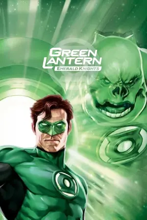 Poster to the movie "Green Lantern: Emerald Knights" #272644