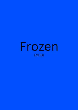Poster to the movie "Frozen" #528135