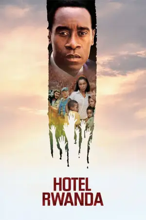 Poster to the movie "Hotel Rwanda" #755259
