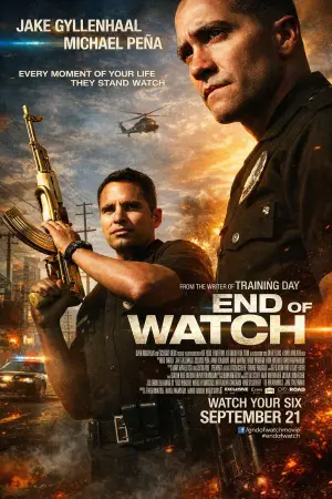 Poster to the movie "End of Watch" #807383