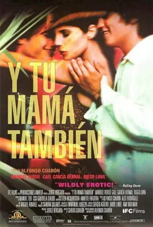 Poster to the movie "Y Tu Mamá También" #698422