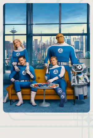 Poster to the movie "The Fantastic Four" #519757
