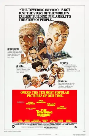 Poster to the movie "The Towering Inferno" #924095