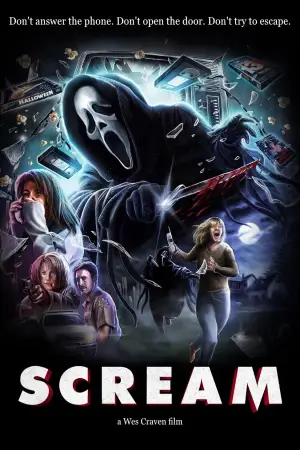 Poster to the movie "Scream" #766615