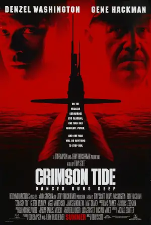 Poster to the movie "Crimson Tide" #720453