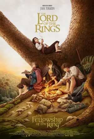 Poster to the movie "The Lord of the Rings: The Fellowship of the Ring" #515709