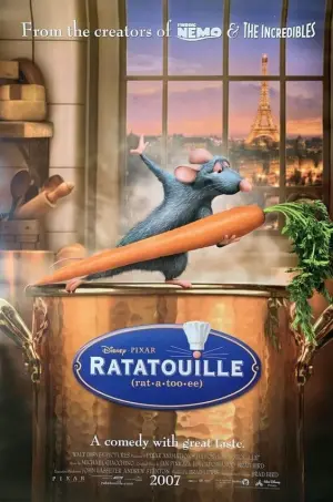 Poster to the movie "Ratatouille" #12578