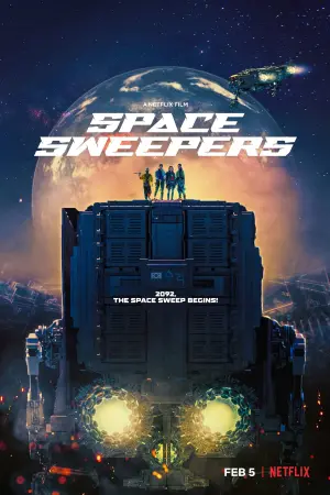 Poster to the movie "Space Sweepers" #109086