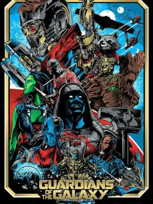 Poster to the movie "Guardians of the Galaxy" #837646