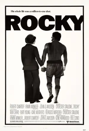 Poster to the movie "Rocky" #575147