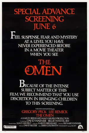 Poster to the movie "The Omen" #806462