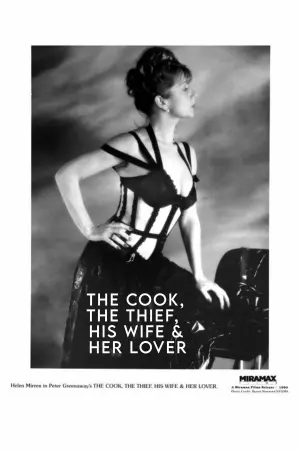 Poster to the movie "The Cook, the Thief, His Wife & Her Lover" #484824