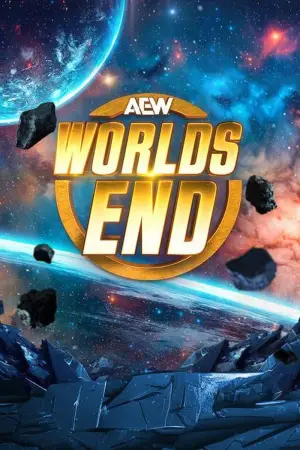 Movie poster "AEW Worlds End 2024"