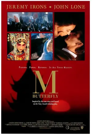 Poster to the movie "M. Butterfly" #632952