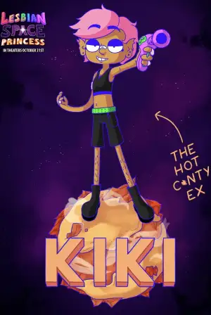 Poster to the movie "Lesbian Space Princess" #828478