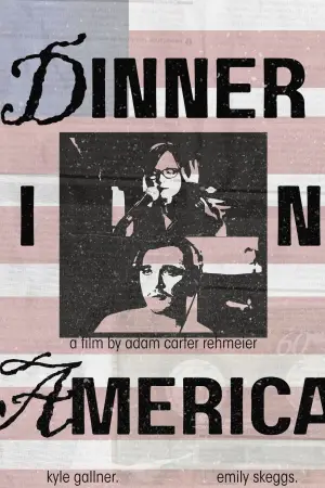 Poster to the movie "Dinner in America" #873371