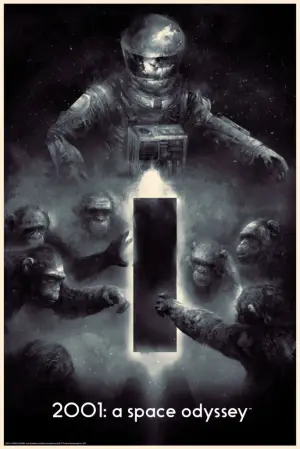 Poster to the movie "2001: A Space Odyssey" #565467