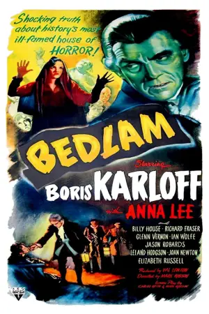Poster to the movie "Bedlam" #640576