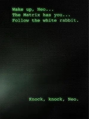 Poster to the movie "The Matrix" #14350