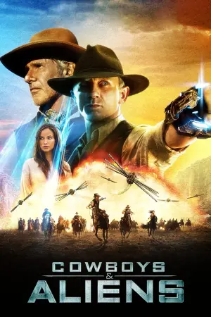 Poster to the movie "Cowboys & Aliens" #68552