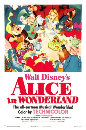 Poster to the movie "Alice in Wonderland" #621290