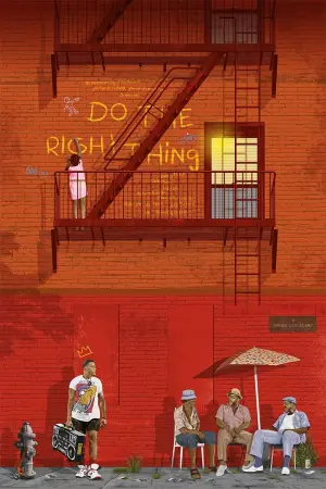 Poster to the movie "Do the Right Thing" #431366