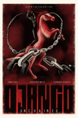 Poster to the movie "Django Unchained" #583960