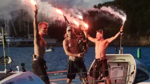 Backdrop to the movie "Out of Our Depth: Three Brothers in a Boat" #627316