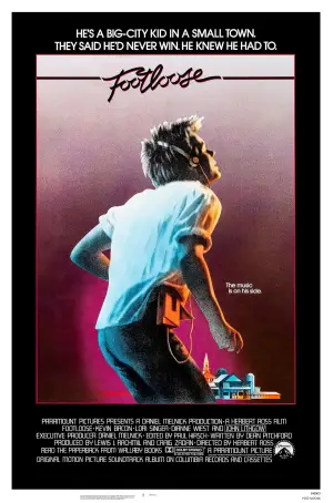 Poster to the movie "Footloose" #710003