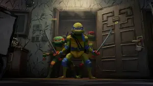 Backdrop to the movie "Teenage Mutant Ninja Turtles: Mutant Mayhem" #622600