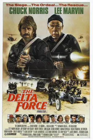 Poster to the movie "The Delta Force" #787696