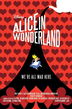 Poster to the movie "Alice in Wonderland" #621296