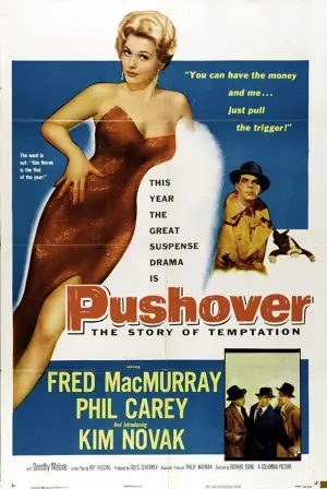 Poster to the movie "Pushover" #666953