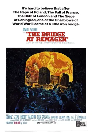 Poster to the movie "The Bridge at Remagen" #109375