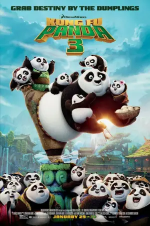 Poster to the movie "Kung Fu Panda 3" #37414