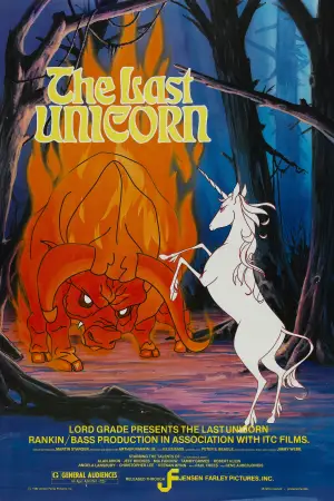 Poster to the movie "The Last Unicorn" #719737