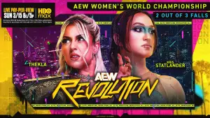 Backdrop to the movie "AEW Revolution" #768866