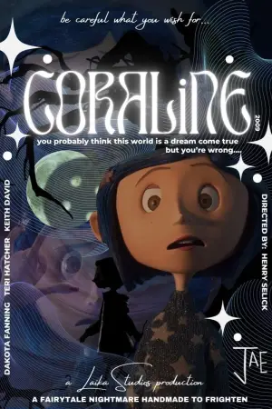 Poster to the movie "Coraline" #829022