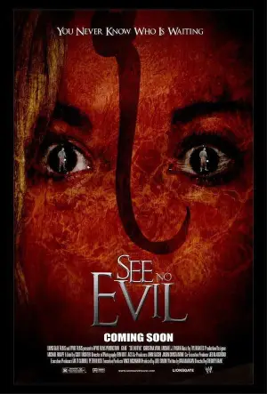 Poster to the movie "See No Evil" #712771