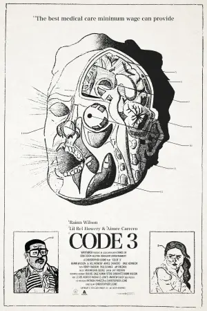 Poster to the movie "Code 3" #551969