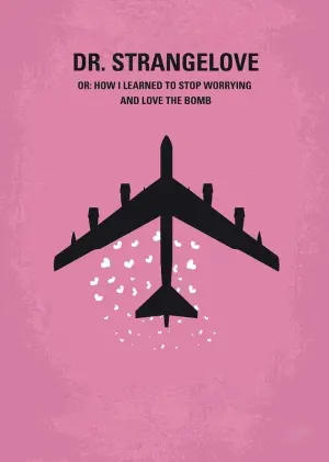 Poster to the movie "Dr. Strangelove or: How I Learned to Stop Worrying and Love the Bomb" #85419