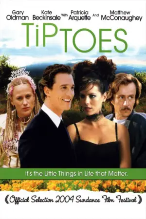 Poster to the movie "Tiptoes" #741608