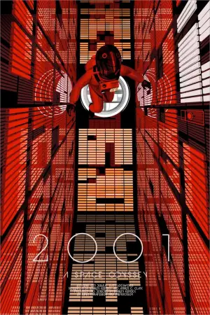 Poster to the movie "2001: A Space Odyssey" #565563