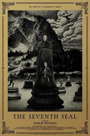 Poster to the movie "The Seventh Seal" #99374