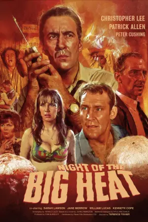 Poster to the movie "Night of the Big Heat" #918777