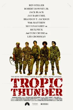 Poster to the movie "Tropic Thunder" #601256