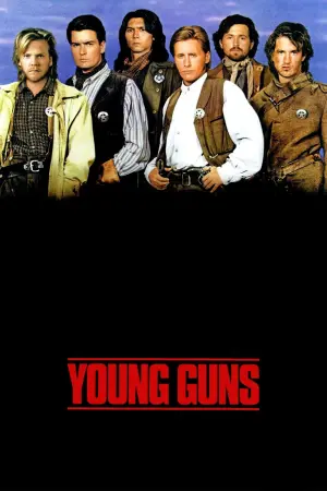 Poster to the movie "Young Guns" #115091