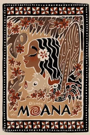 Poster to the movie "Moana" #629573