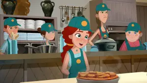 Backdrop to the movie "A Greyhound of a Girl" #757864